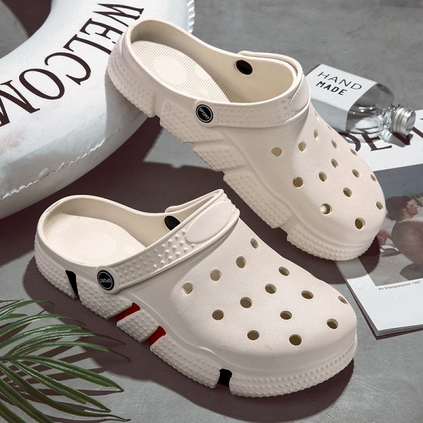 Men Fashion Baotou Non-Slip Hollow Breathable Sandals