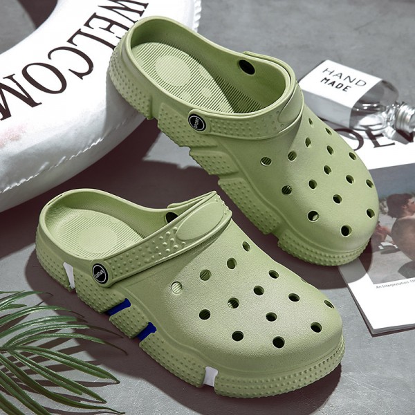 Men Fashion Baotou Non-Slip Hollow Breathable Sandals