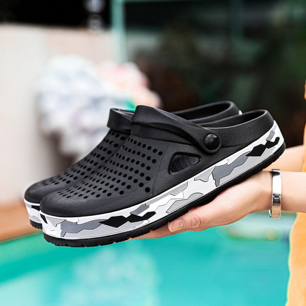 Men Casual Breathable Hollow Non-Slip Sandals